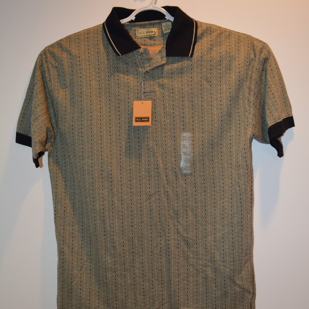 M.E. SPORT Men's Polo/Golf Shirt  Size XL  NEW
